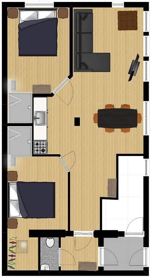 Lovely 4P-Apt Near Canals - Utrecht City Centre Apartment